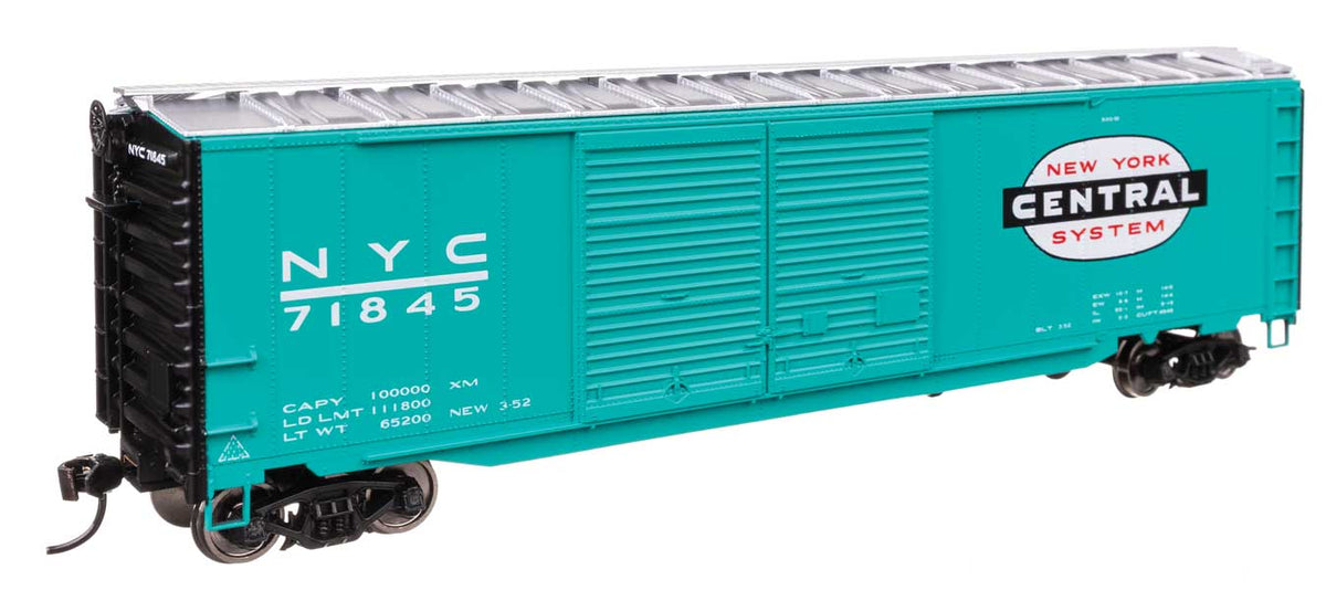 50' AAR Improved Double-Door Boxcar - Ready to Run -- New York Central #71845-2