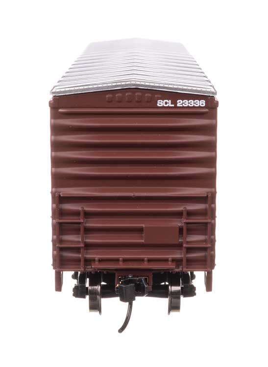 50' Waffle Side Boxcar - Ready To Run -- Seaboard Coast Line #23336 (Youngstown Door)-4