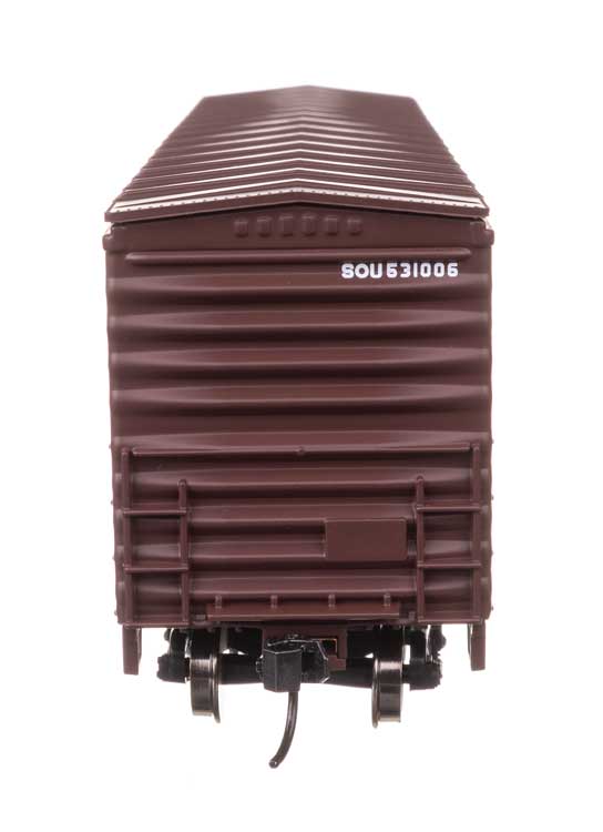 50' Waffle Side Boxcar - Ready To Run -- Southern Railway #531006 (Youngstown Door)-4