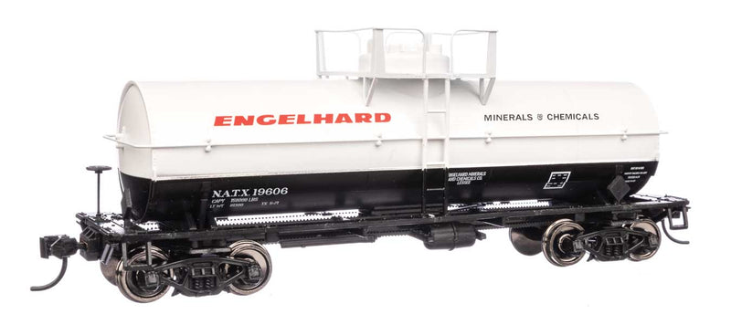 36' 10,000-Gallon Insulated Tank Car w/Large Dome, Bolted Jacket - Ready to -- Engelhard Minerals & Chemicals NATX #19606-1