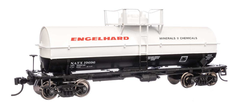36' 10,000-Gallon Insulated Tank Car w/Large Dome, Bolted Jacket - Ready to -- Engelhard Minerals & Chemicals NATX #19696-1