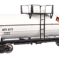 36' 10,000-Gallon Insulated Tank Car w/Large Dome, Bolted Jacket - Ready to -- National Starch & Chemical ACFX #6272