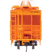 57' Trinity 4750 3-Bay Covered Hopper - Ready to Run -- Illinois Central Gulf #766941