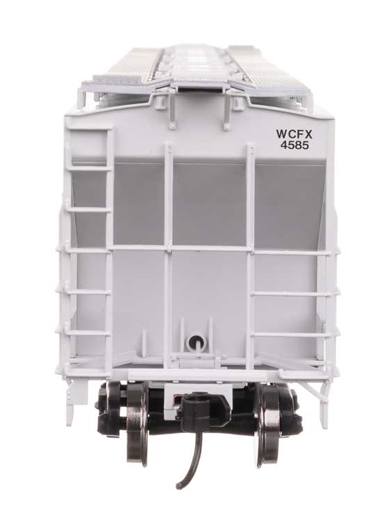 57' Trinity 4750 3-Bay Covered Hopper - Ready to Run -- General Electric Rail Service WCFX #4521-4