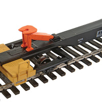 50' Front Runner with Trailer - Ready-to-Run -- Trailer-Train TTOX #120034 w/45' TOTE Trailer #750054 (Car: yellow, black)