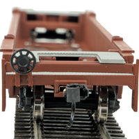 53' NSC Well Car - Ready to Run -- Burlington Northern & Santa Fe #208066 (Boxcar Red, Wedge Logo)