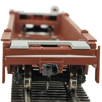 53' NSC Well Car - Ready to Run -- Burlington Northern & Santa Fe #208066 (Boxcar Red, Wedge Logo)