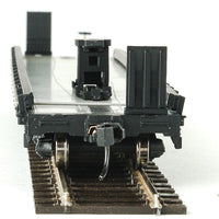 53' GSC Piggyback Service Flatcar - Ready to Run -- Canadian Pacific #505965 (black, Late Hitch)