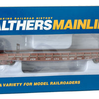 53' GSC Piggyback Service Flatcar - Ready to Run -- Pennsylvania Railroad #475582 (Tuscan, Early Hitch)