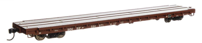 60' Pullman-Standard Flatcar - Ready to Run -- BNSF #584971-1
