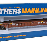 NSC 3-Unit 53' Drawbar-connected Well Car - Ready-to-Run -- Burlington Northern & Santa Fe #211597 (Boxcar Red, Wedge Logo)