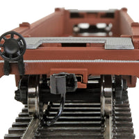 NSC 3-Unit 53' Drawbar-connected Well Car - Ready-to-Run -- Grand Trunk Western CN #676068 (Boxcar Red, CN Website Noodle Logo)