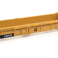 Thrall 5-Unit Rebuilt 40' Well Car - Ready to Run -- TTX DTTX #740545 - black & white TTX logo