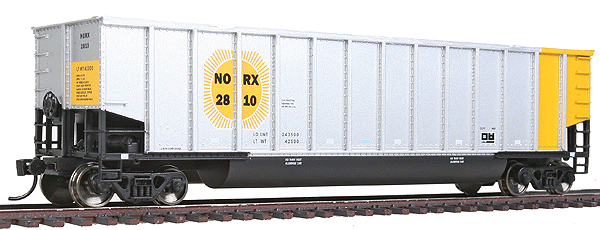 50' Bethgon Coalporter Gondola 6-Pack - Ready to Run -- Northern Indiana Public Service NORX #2361, 2442, 2577, 2638, 2775, 2810