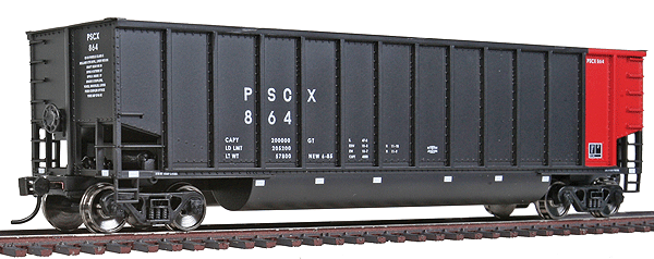 50' Bethgon Coalporter Gondola 6-Pack - Ready to Run -- Public Service Co. of Colorado PSCX #754, 786, 799, 827, 852, 864