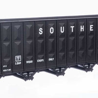 Greenville 7,000 Cubic Foot Wood Chip Hopper - Ready to Run -- Southern #133701 (black)