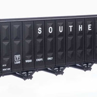 Greenville 7,000 Cubic Foot Wood Chip Hopper - Ready to Run -- Southern #134346 (black)