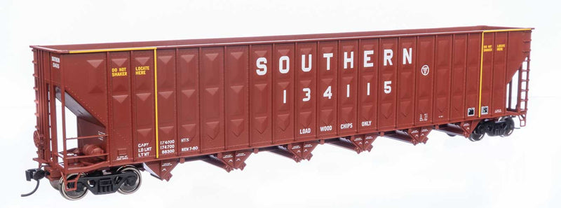 Greenville 7,000 Cubic Foot Wood Chip Hopper - Ready to Run -- Southern #134115 (brown)-1