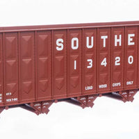 Greenville 7,000 Cubic Foot Wood Chip Hopper - Ready to Run -- Southern #134208 (brown)