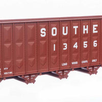 Greenville 7,000 Cubic Foot Wood Chip Hopper - Ready to Run -- Southern #134569 (brown)