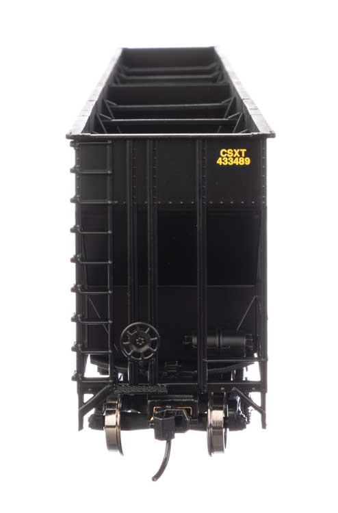 73' Greenville 7,000 Cubic Foot Wood Chip Hopper - Ready to Run -- CSX #433489-3