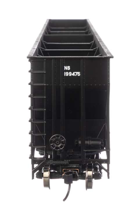 73' Greenville 7,000 Cubic Foot Wood Chip Hopper - Ready to Run -- Norfolk Southern #199475-3