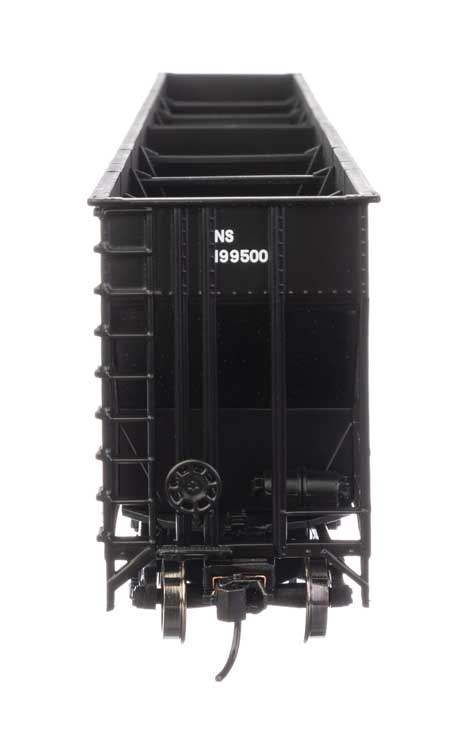 73' Greenville 7,000 Cubic Foot Wood Chip Hopper - Ready to Run -- Norfolk Southern #199500-3