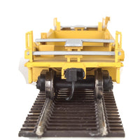 Thrall Rebuilt 40' Well Car - Ready to Run -- TTX DTTX #747387 (yellow, black, black & white logo, yellow conspicuity stri