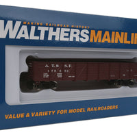 40' 50-Ton Drop-Bottom Gondola - Ready to Run -- Santa Fe #175580 (Boxcar Red)