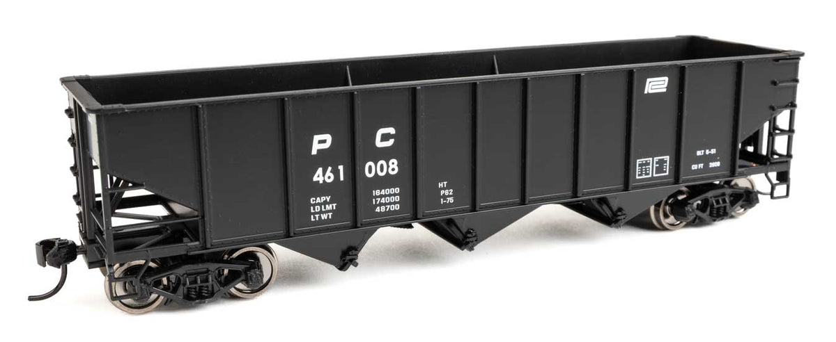 70-Ton AAR 3-Bay Open Hopper - Ready to Run -- Penn Central #461008-2