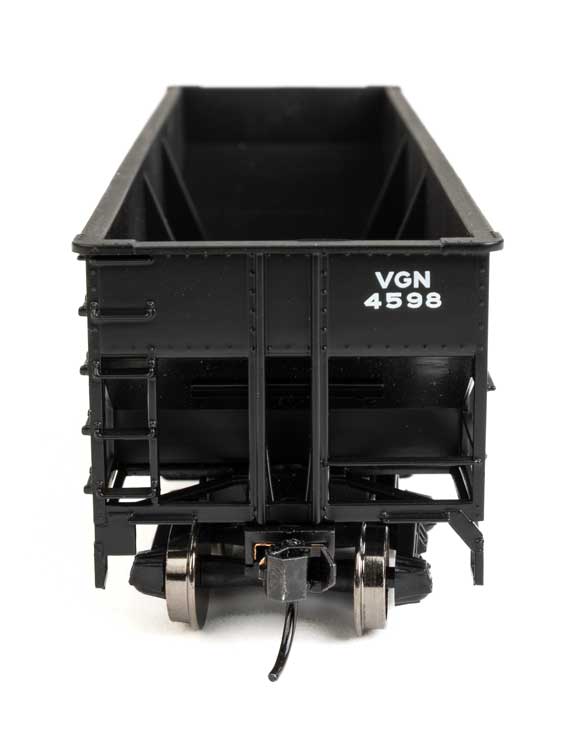 70-Ton AAR 3-Bay Open Hopper - Ready to Run -- Virginian #4598-4