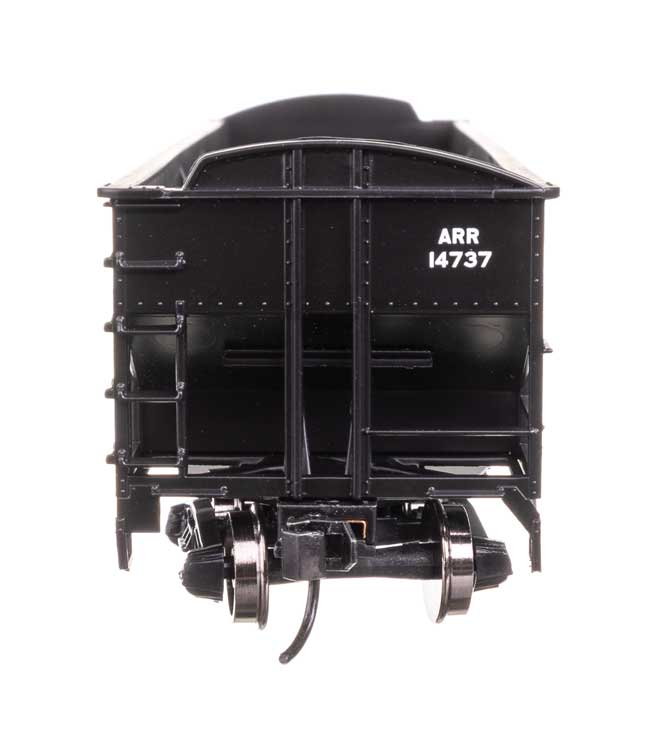 70-Ton AAR 3-Bay Open Hopper - Ready to Run -- Alaska #14737-4