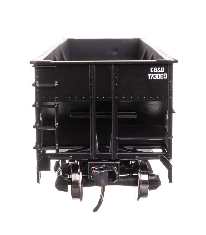 70-Ton AAR 3-Bay Open Hopper - Ready to Run -- Chicago, Burlington & Quincy #173089-4