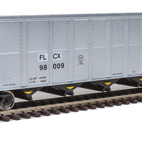 50' RD-4 Hopper 3-Pack - Ready to Run -- Flex Leasing Corporation #98009, 98021, 98092 (Set #1; Aluminum, black)