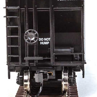 50' RD-4 Hopper 3-Pack - Ready to Run -- Flex Leasing Corporation #98009, 98021, 98092 (Set #1; Aluminum, black)