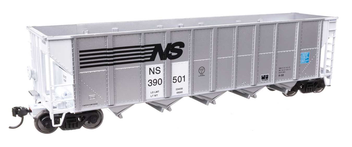 50' RD-4 Hopper 3-Pack - Ready to Run -- Norfolk Southern #390501, 390508, 390515-2