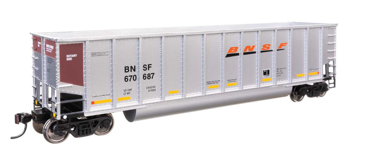 50' Bethgon Coalporter Gondola - Ready to Run -- BNSF #670687-2