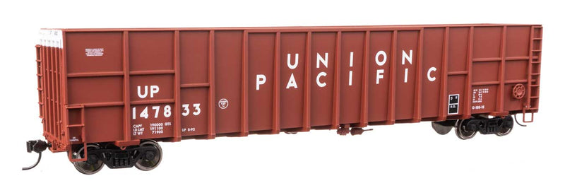 61' Wood Chip Gondola - Ready To Run -- Union Pacific(TM) #147833-1