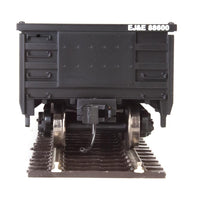 53' Railgon Gondola - Ready To Run -- Elgin, Joliet & Eastern #88600 (black, white)