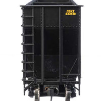 73'3" Greenville 7,000 Cubic Foot Wood Chip Hopper - Ready to Run -- CSX #433518