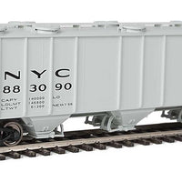 50' Pullman-Standard PS-2 2893 3-Bay Covered Hopper - Ready to Run -- New York Central #883090