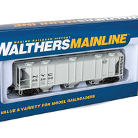 50' Pullman-Standard PS-2 2893 3-Bay Covered Hopper - Ready to Run -- New York Central #883090