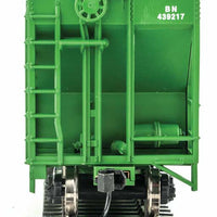 54' PS2-CD 4427 Low-Side Covered Hopper - Ready to Run -- Burlington Northern #439217 (green, white)