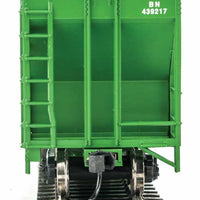 54' PS2-CD 4427 Low-Side Covered Hopper - Ready to Run -- Burlington Northern #439217 (green, white)