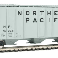 54' PS2-CD 4427 Low-Side Covered Hopper - Ready to Run -- Northern Pacific #76202 (gray, black)