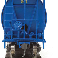 59' Cylindrical Hopper - Ready to Run -- Koppel KPLX #20102 (blue, yellow)