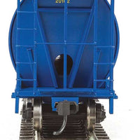 59' Cylindrical Hopper - Ready to Run -- Koppel KPLX #20102 (blue, yellow)