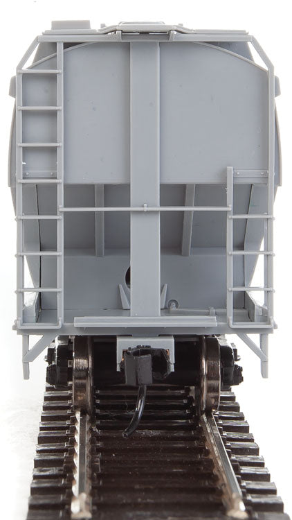 60' NSC 5150 3-Bay Covered Hopper - Ready to Run -- Undecorated-4