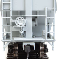 60' NSC 5150 3-Bay Covered Hopper - Ready to Run -- Canadian National #386420 (gray, black; Noodle Logo)