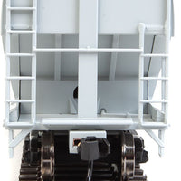 60' NSC 5150 3-Bay Covered Hopper - Ready to Run -- Grain Connect Canada WFRX #856712 (gray, black; Blue & Yellow Logo)
